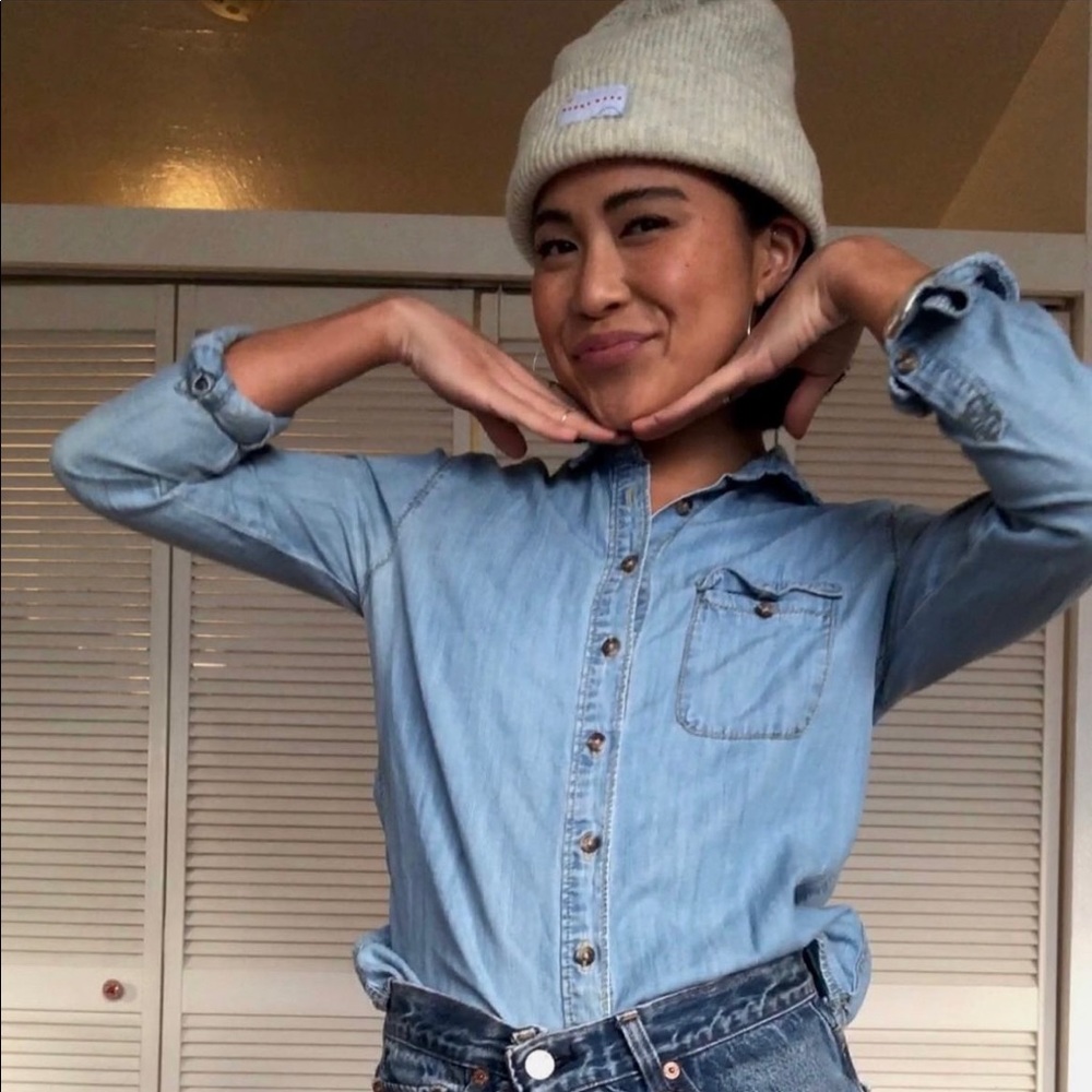 Urban outfitters denim button up